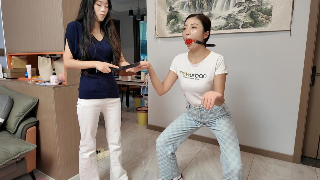 体罚比赛之佳佳与小夏下集-2