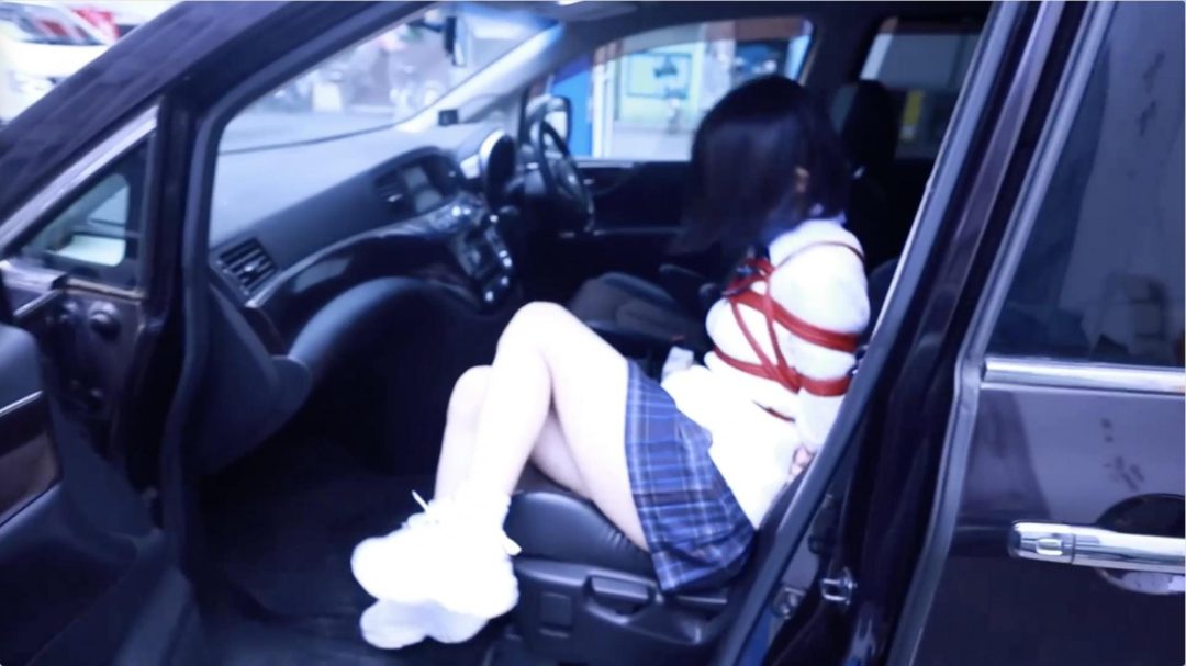 野外緊縛ドライブ-5