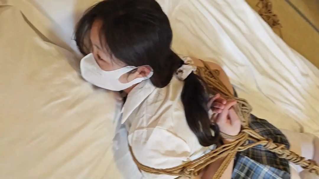 捆绑TK初体验, 后手观音+简单驷马玩脚-8