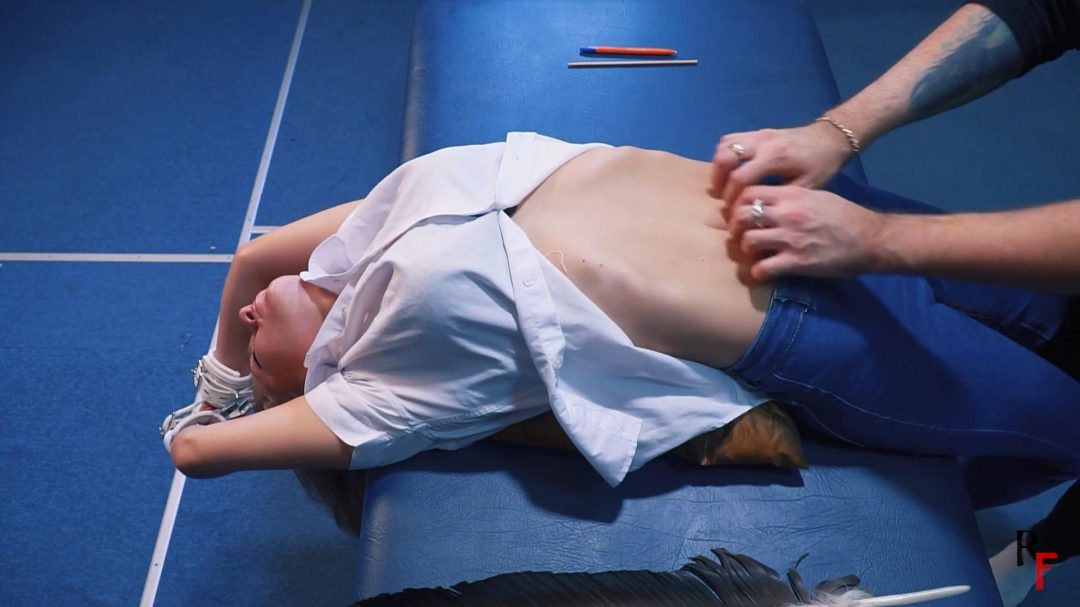 Beauty Ameliya Returns - Her brilliant belly tickling, Licking and Ice play-5