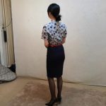 夏云空姐服展示 五花紧缚