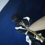 调教+放置+黑丝+拘束+日式后手缚+挣扎