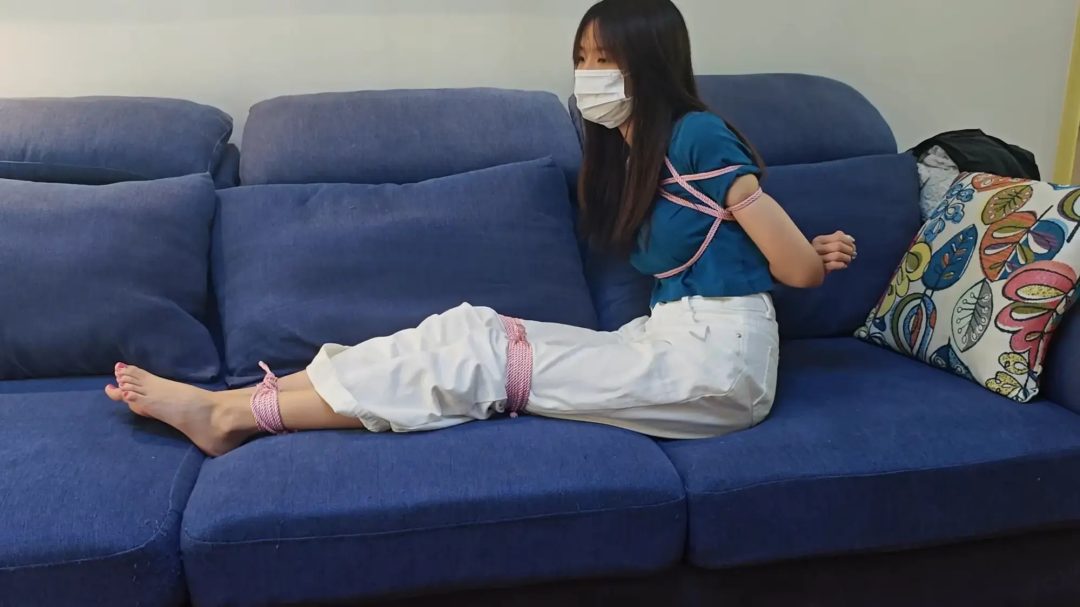日式反绑 驷马 俯卧 捆绑-4
