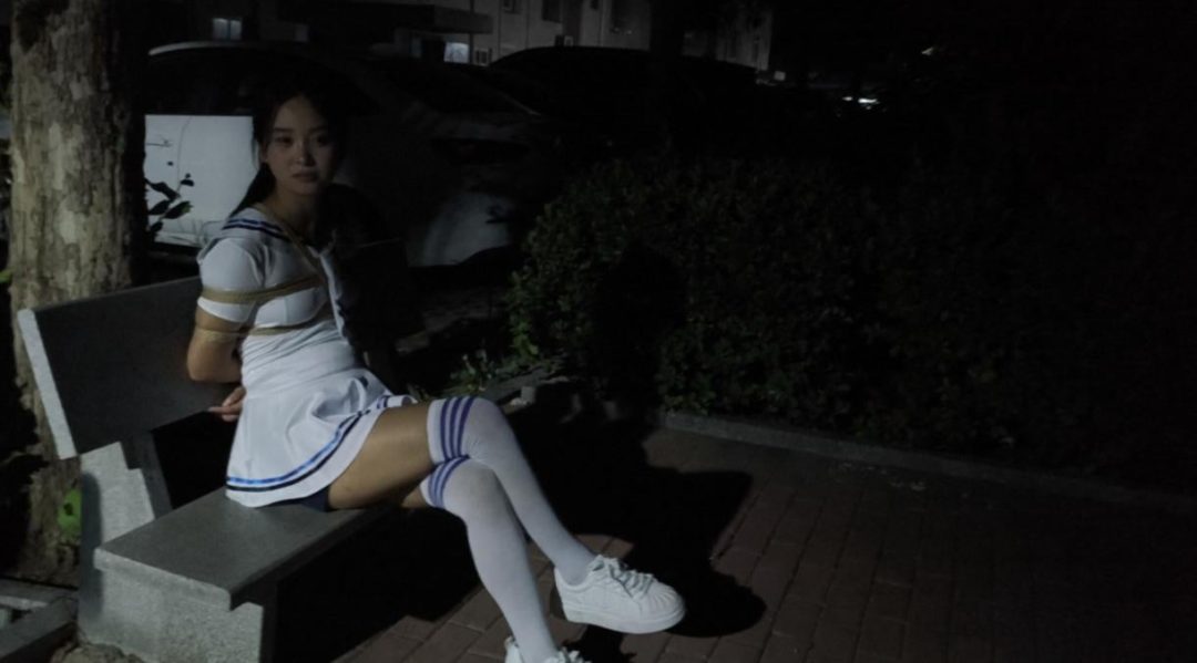 （夜间访谈）户外捆绑谈话 非常有意思-2