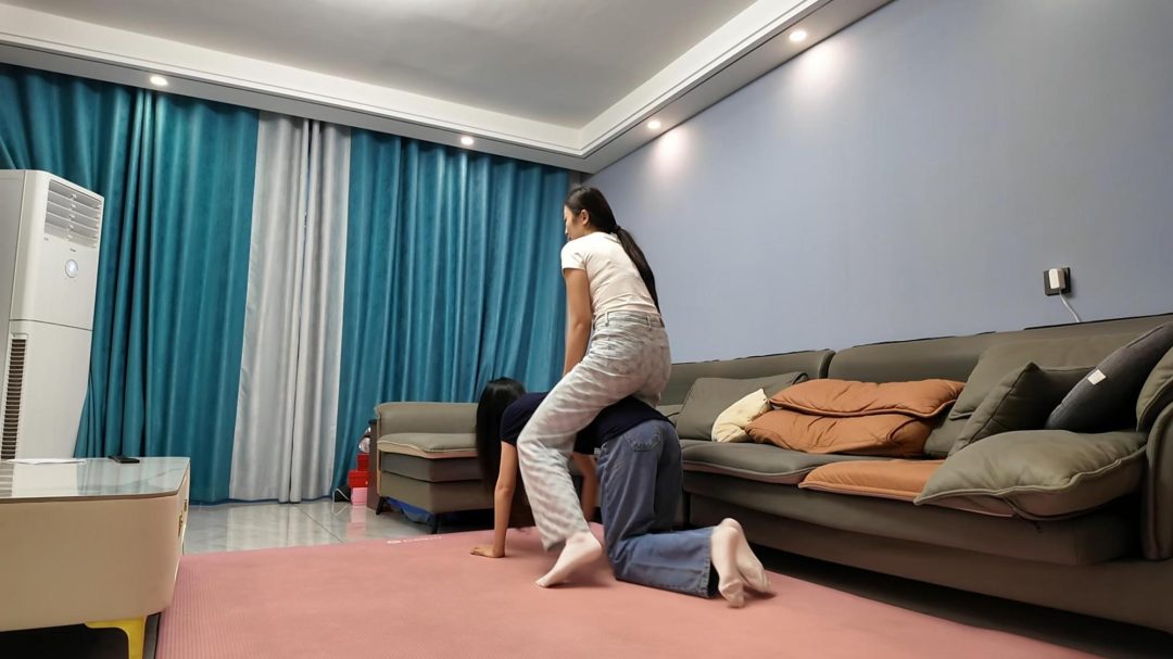 体罚比赛之佳佳与小夏下集-6