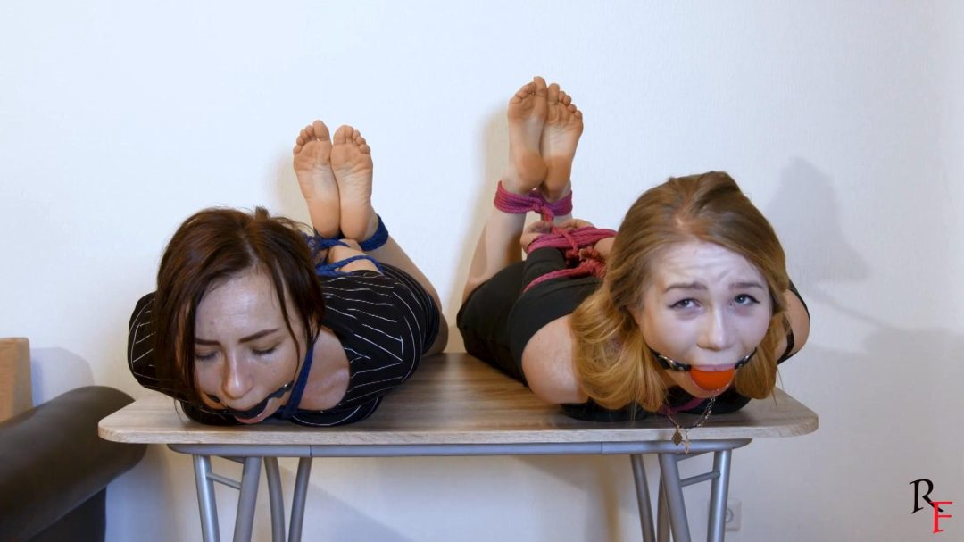 Two Ural girlfriends hogtied and ballgagged (FULL HD MP4)-4 Two Ural girlfriends hogtied and ballgagged (FULL HD MP4)-4
