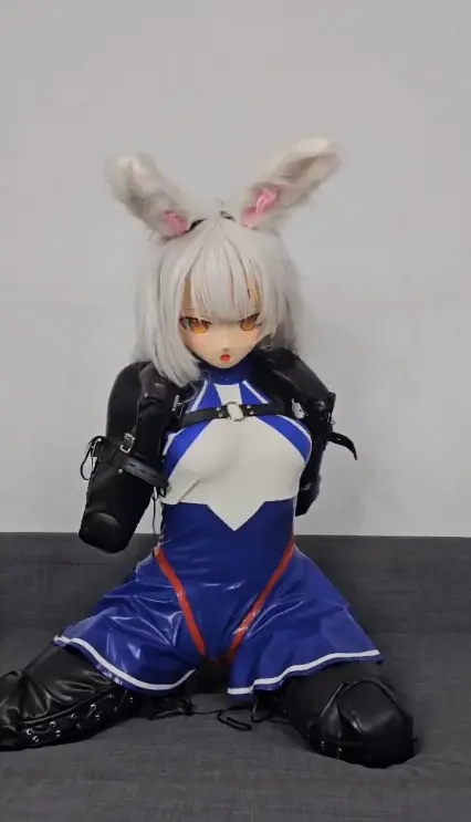 被乳胶化然后被k9服宠物化的填充物十分羞辱和委屈-3