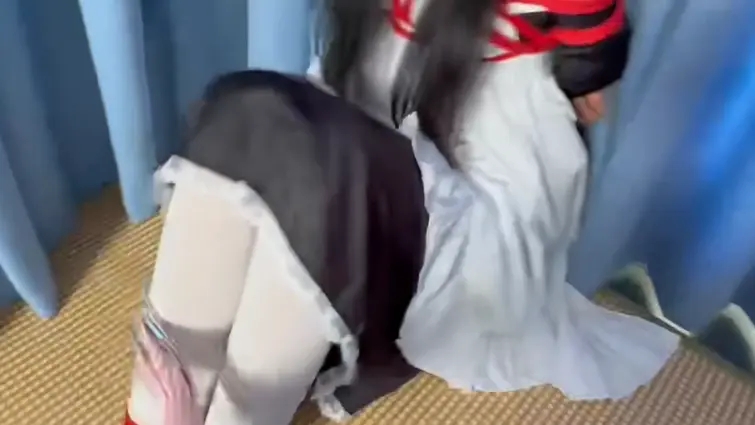 惩罚白丝女仆-8