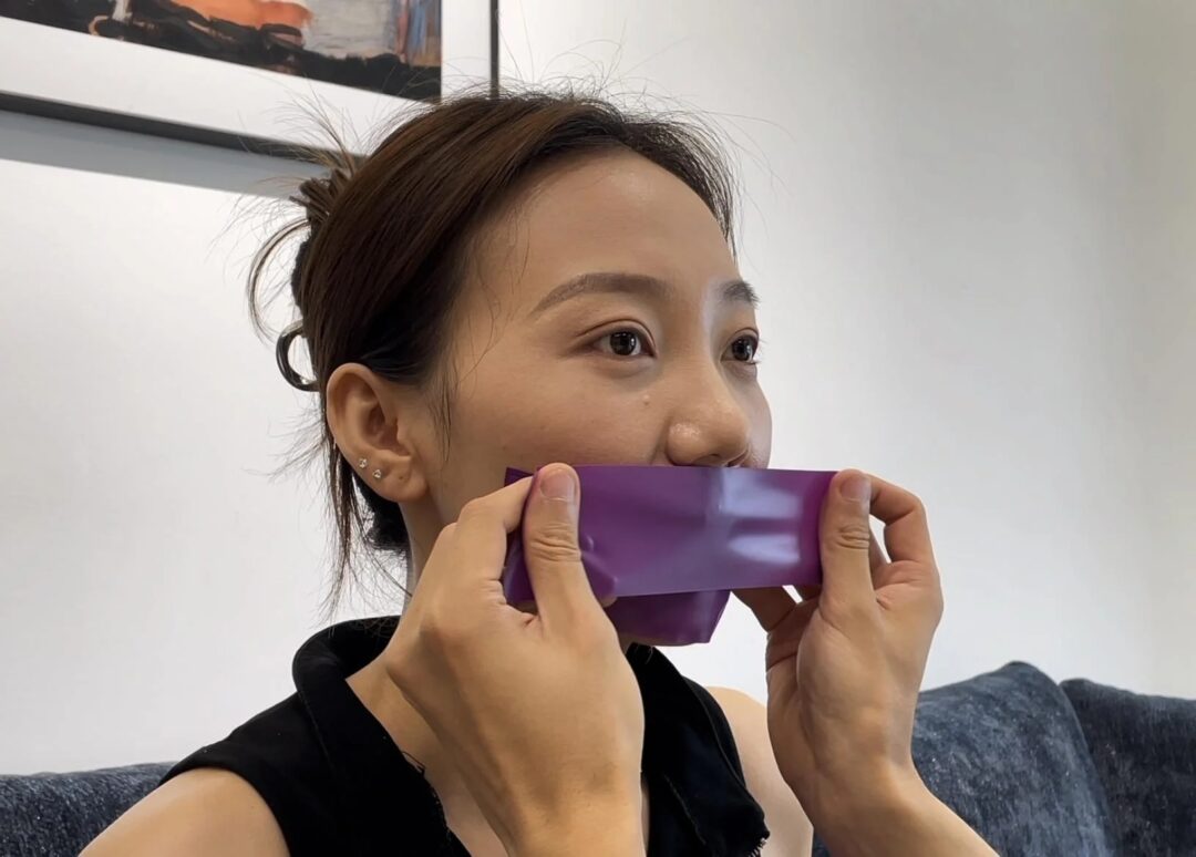 【缚艺录】【新模小苗】紫色胶带封嘴+捆绑-2