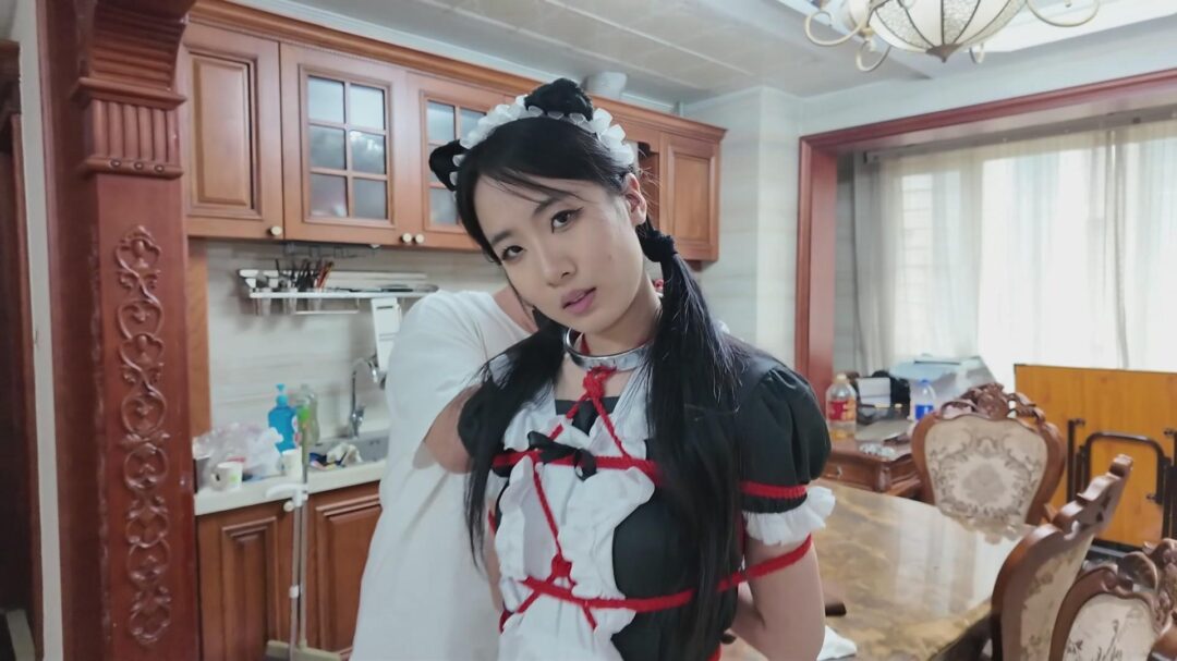【女仆装柠琪】【枫叶定拍】《消失的她（完）》女仆装柠琪屈辱侍奉，被调教好的宠物还是你的真爱吗？-1