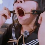 【悠米】《女神收集图鉴5》开口器大测试+每种道具使用后的访谈， 六种形态各异的道具，口水爆棚、口球，开口伽，两种形态的马具口球 道具等……