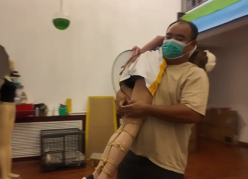 空虚大公子 小野性感运动风捆绑-4