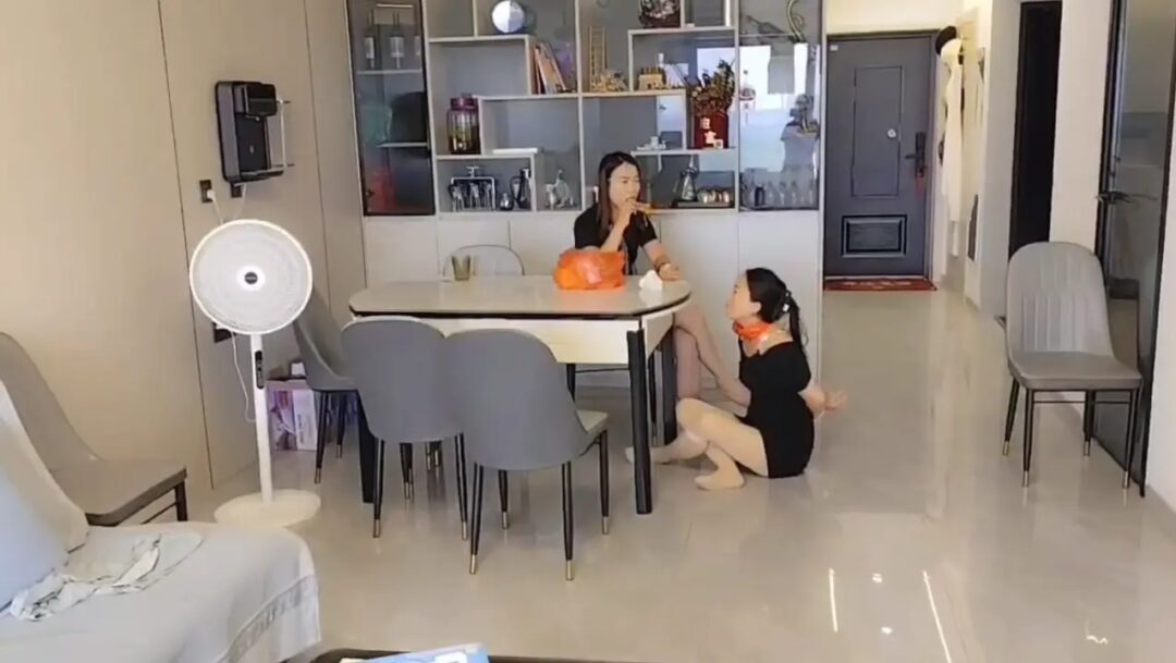 【首次定拍】线下按摩大意被训成女奴-6
