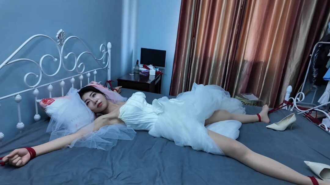 【初心×官官】绳艺婚纱主题片 嫁衣缚②（附访谈）-8