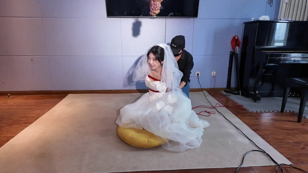 【初心×官官】绳艺婚纱主题片 嫁衣缚①-2