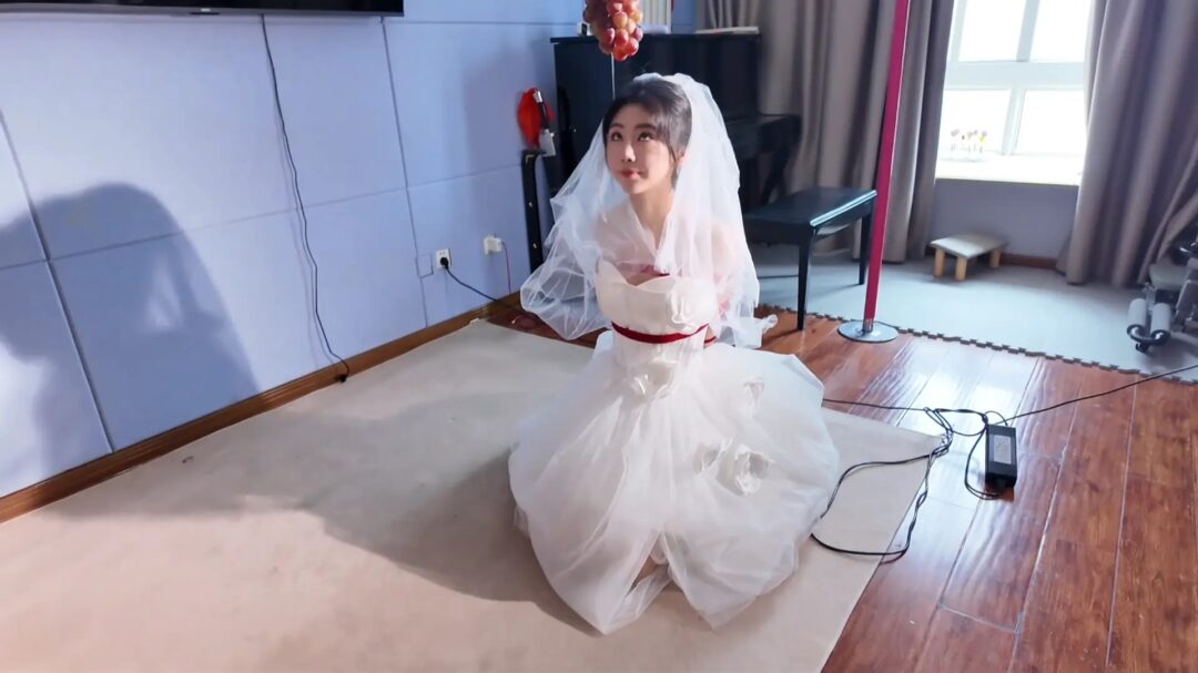 【初心×官官】绳艺婚纱主题片 嫁衣缚①-5