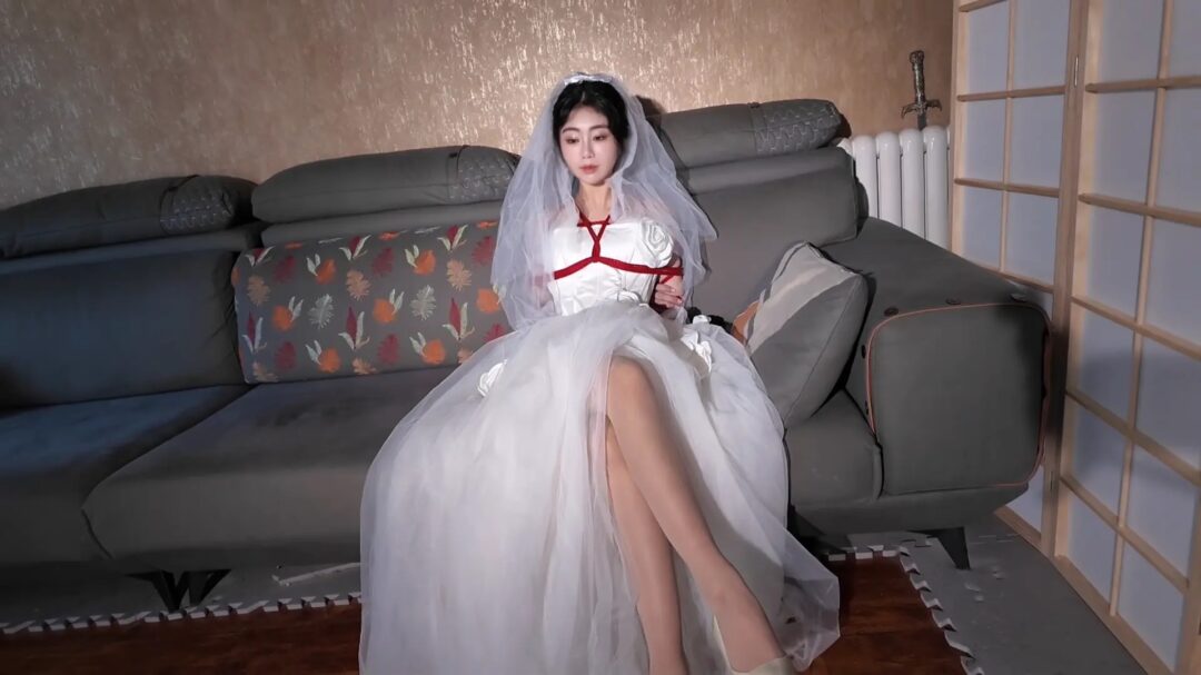 【初心×官官】绳艺婚纱主题片 嫁衣缚①-11