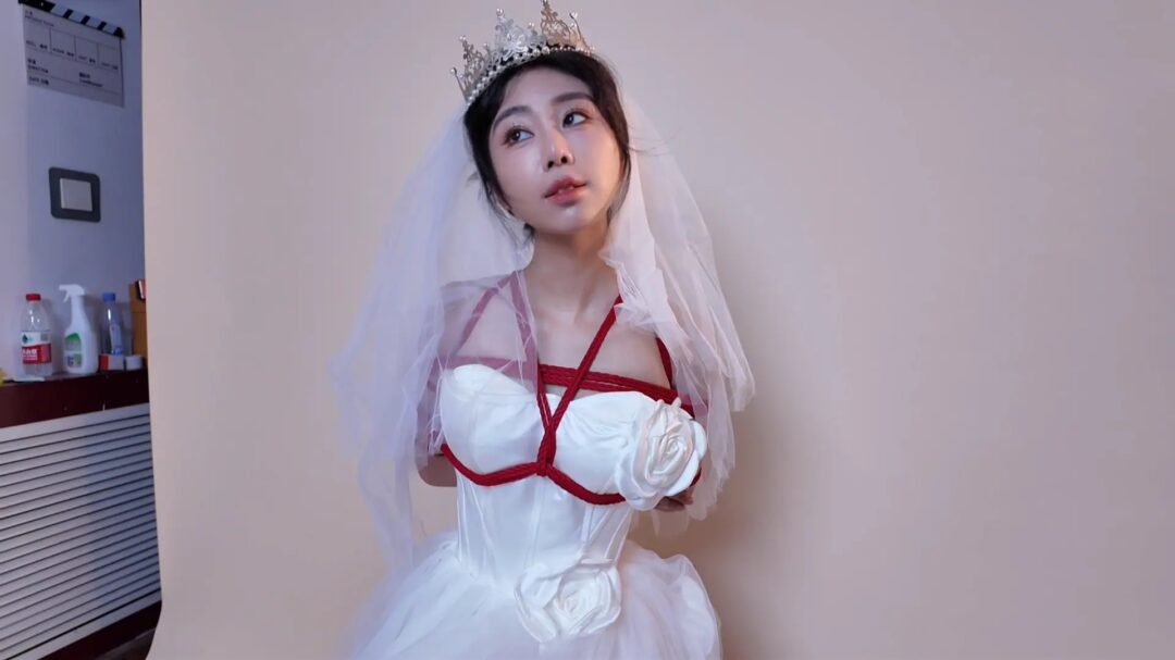 【初心×官官】绳艺婚纱主题片 嫁衣缚①-12