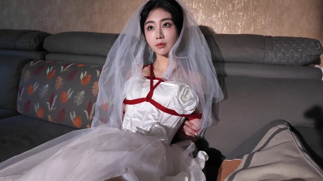 【初心×官官】绳艺婚纱主题片 嫁衣缚①-18