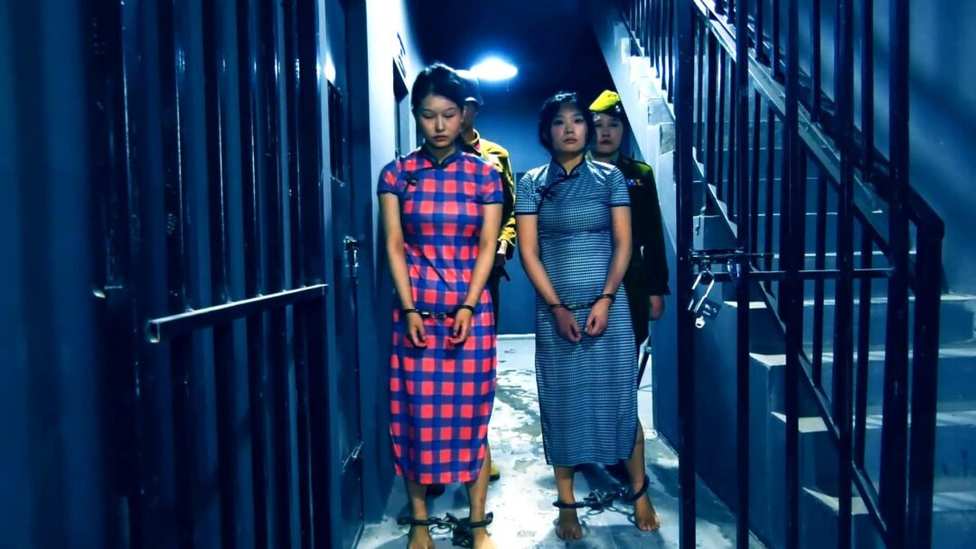 定拍转公映《潜伏的蝴蝶》下集 卧底打晕女特务逃跑未遂被女特务驷马吊缚在空中折磨后被押赴刑场英勇就义-12