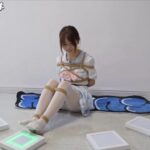 【灰太狼的羊】【婉婉电击记】JK少女被捆绑玩记忆闯关，灯板接入郊狼电击，每次失误会有一定被电概率，最终被绑驷马放置
