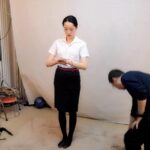 雅熙 黑丝白衬 直臂鞭打 极限并肘驷马吊