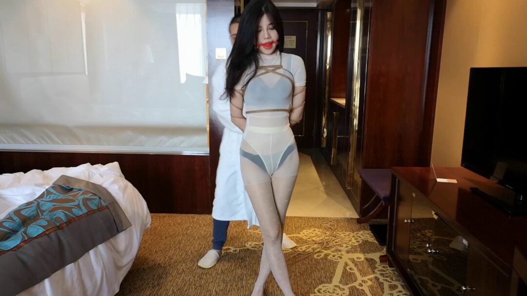 江奈 白丝连体衣 地上的折磨-2