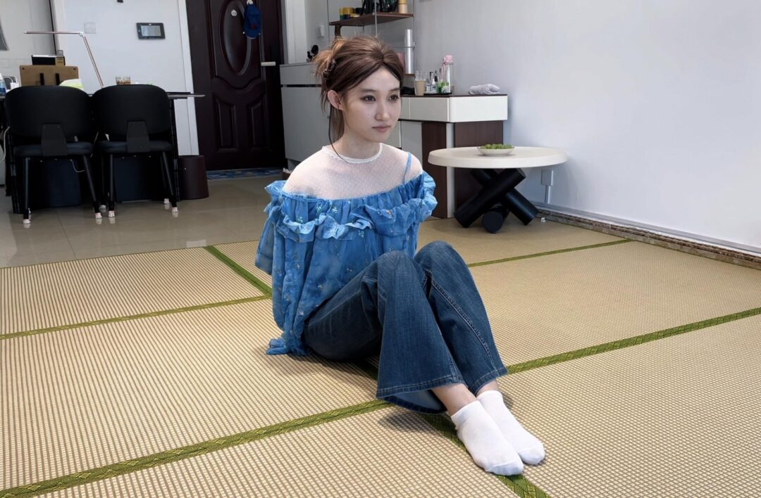 【缚艺录】【小伟】蓝黄色胶带的捆绑与封嘴-1