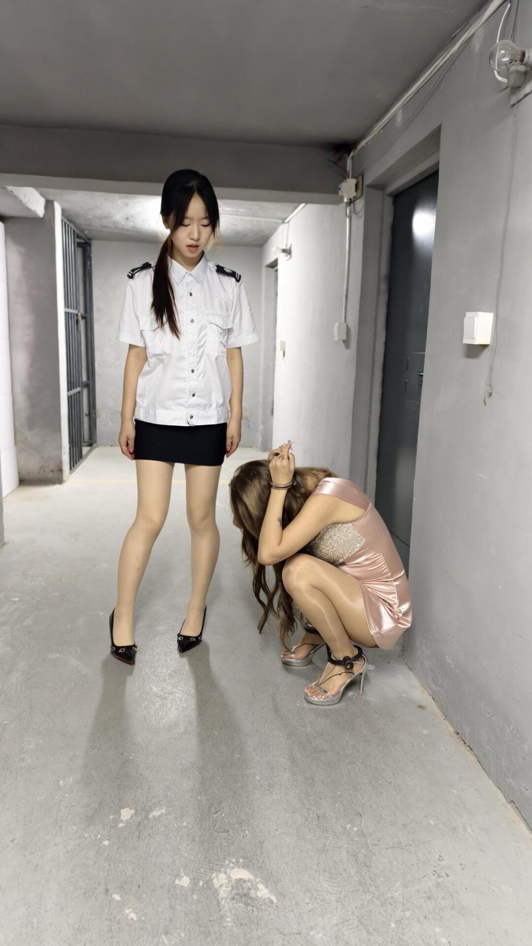 【忘忧社工作室】谍兰花(中) 白洁和刘若曦是岛国潜伏在A国的卧底, 在一次任务中白洁暴露被捕,审讯期间 白洁拒不承认自己的身份,被反铐吊起 来堵上口球,刘若曦正在办公室办公, 还不知道自己的搭档-7 【忘忧社工作室】谍兰花(中) 白洁和刘若曦是岛国潜伏在A国的卧底, 在一次任务中白洁暴露被捕,审讯期间 白洁拒不承认自己的身份,被反铐吊起 来堵上口球,刘若曦正在办公室办公, 还不知道自己的搭档-7