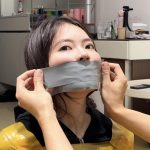 【缚艺录】【小怡】胶带木乃伊+灰色胶带封嘴