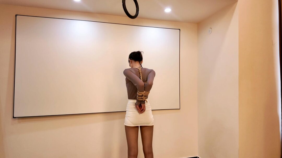 文慧透视装鸡翅驷马超紧缚-6