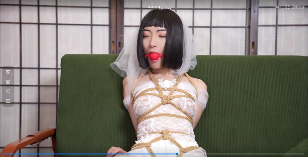 哈莉奎因工作室集锦-新人依依 婚纱束缚-3