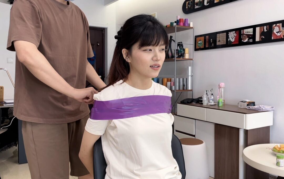【缚艺录】【新模小翡】紫色的束缚与银色的封嘴~-2
