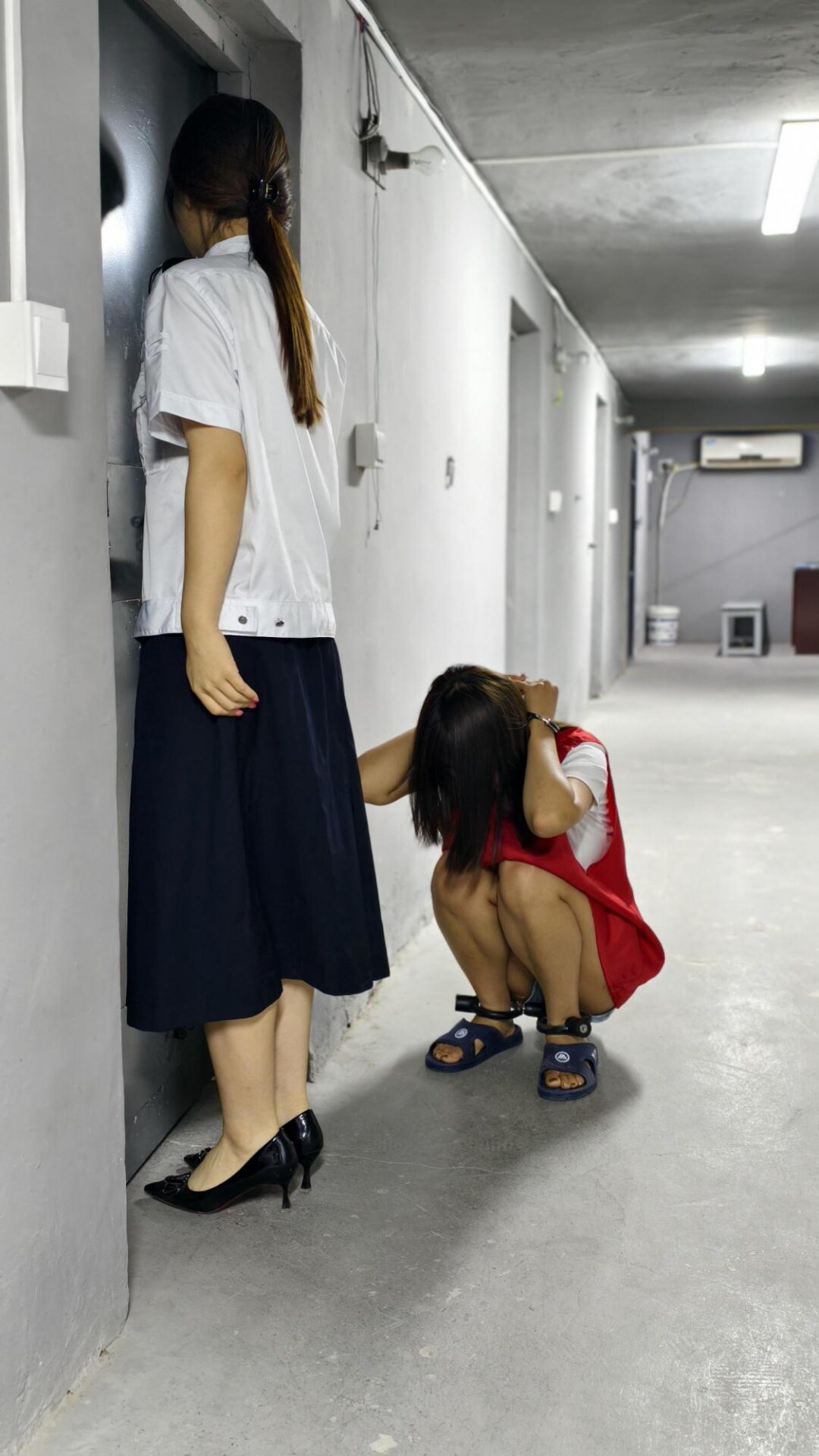 【忘忧社工作室】新模特晓晓面试试镜剧 本视频是新人模特晓晓面试试镜拍摄-7