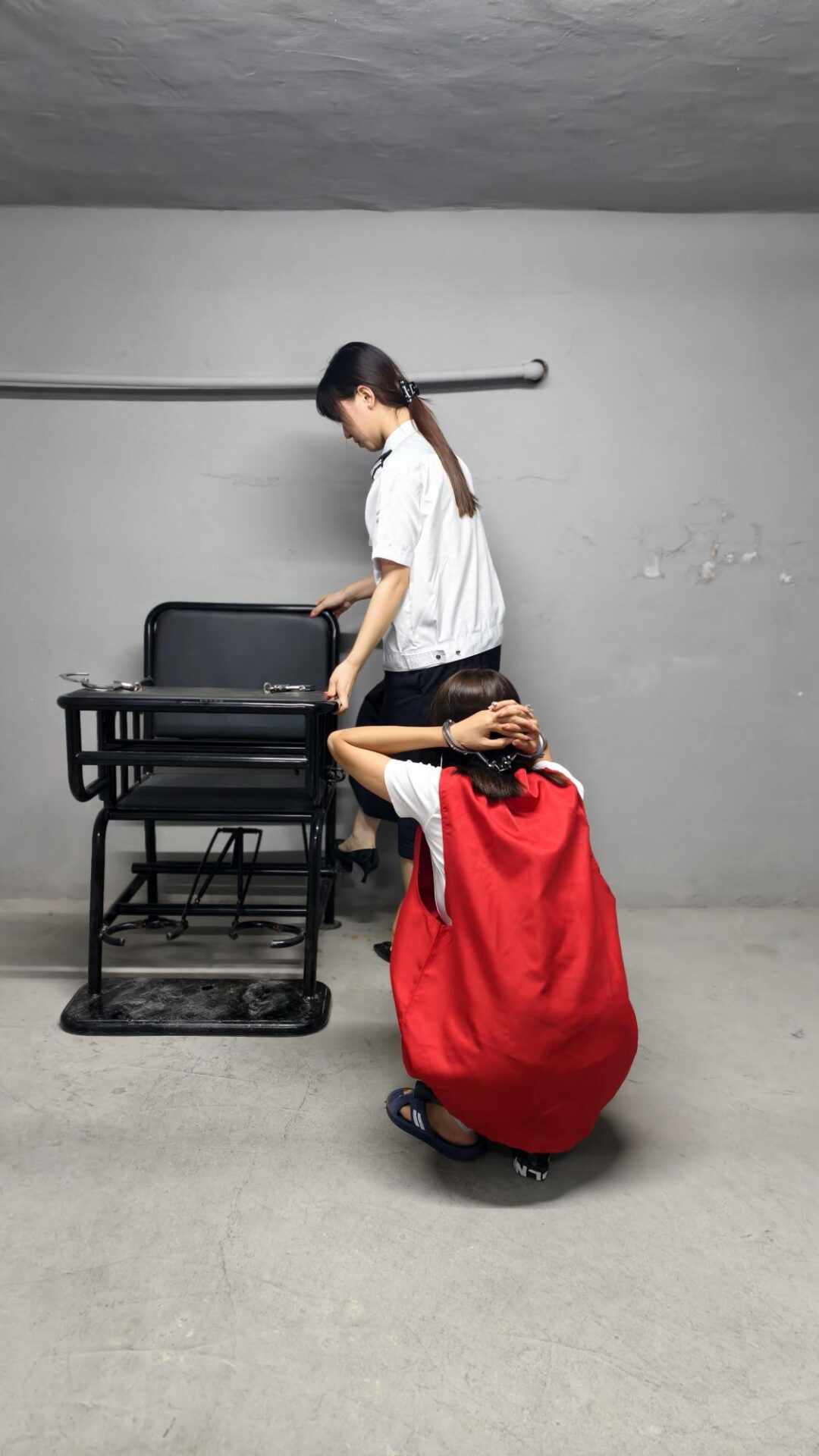 【忘忧社工作室】新模特晓晓面试试镜剧 本视频是新人模特晓晓面试试镜拍摄-5