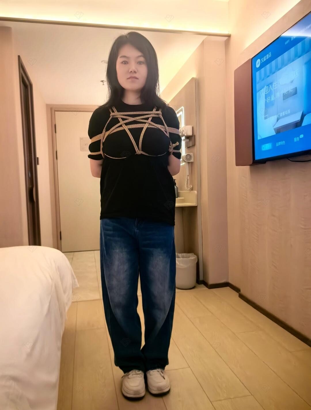 曼曼的直臂驷马口水直流-1