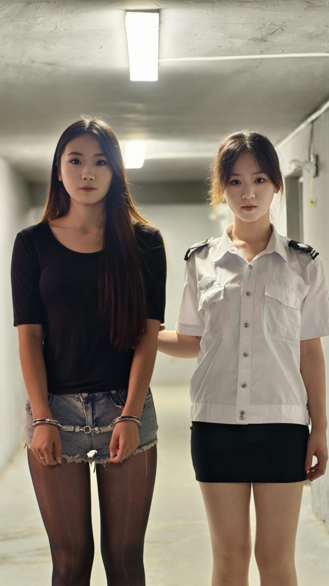 【编号她工作室】自作自受（瑶瑶-念一） 大家好，本剧是模特瑶瑶饰演林伊 林嘉饰演女井队长，念一-8