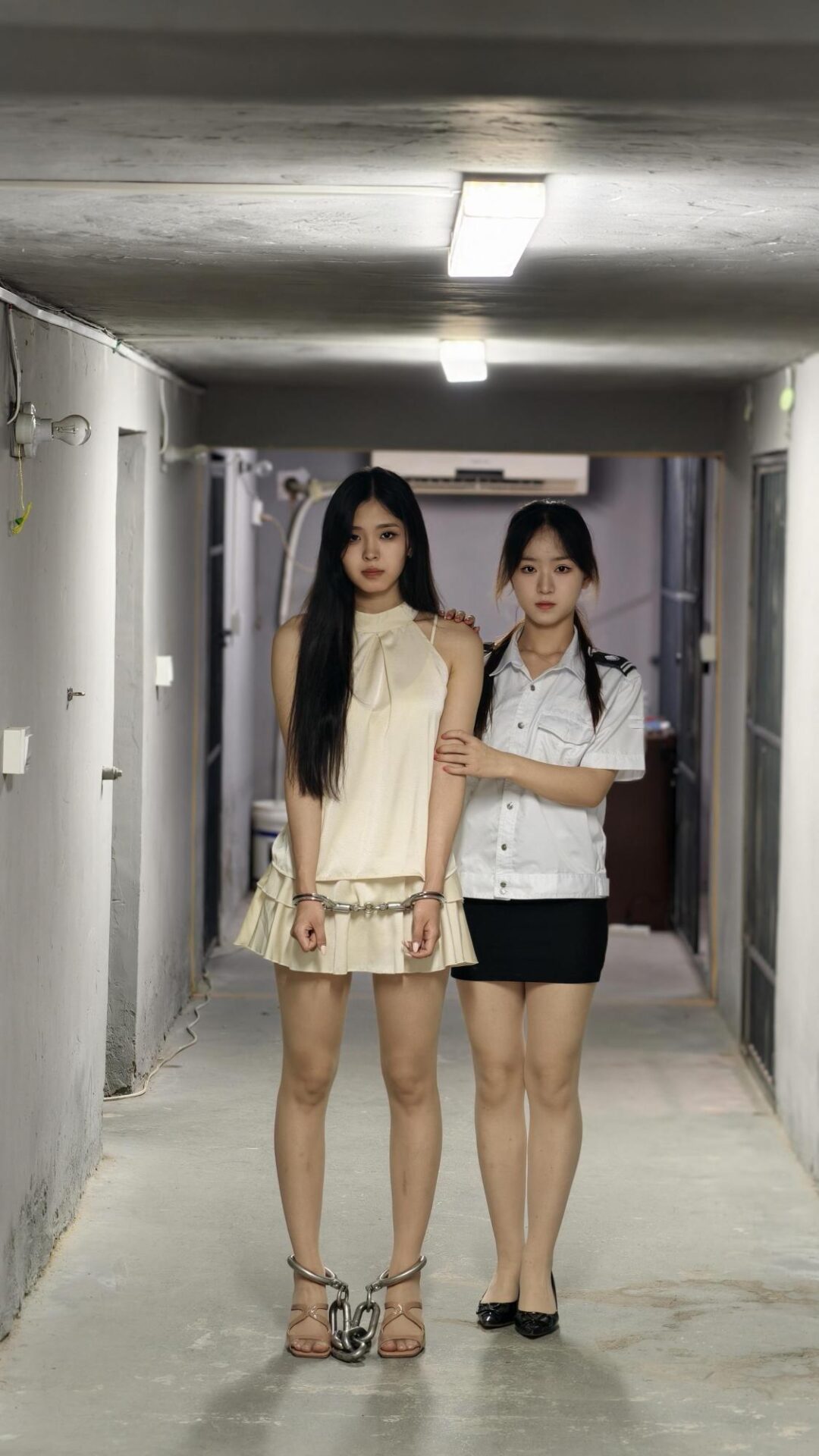 【编号她工作室】自作自受（瑶瑶-念一） 大家好，本剧是模特瑶瑶饰演林伊 林嘉饰演女井队长，念一-7