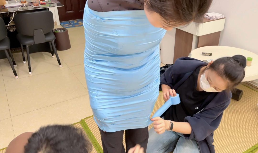 【缚艺录】【小樱】海洋蓝胶带的全包+双重封嘴-5