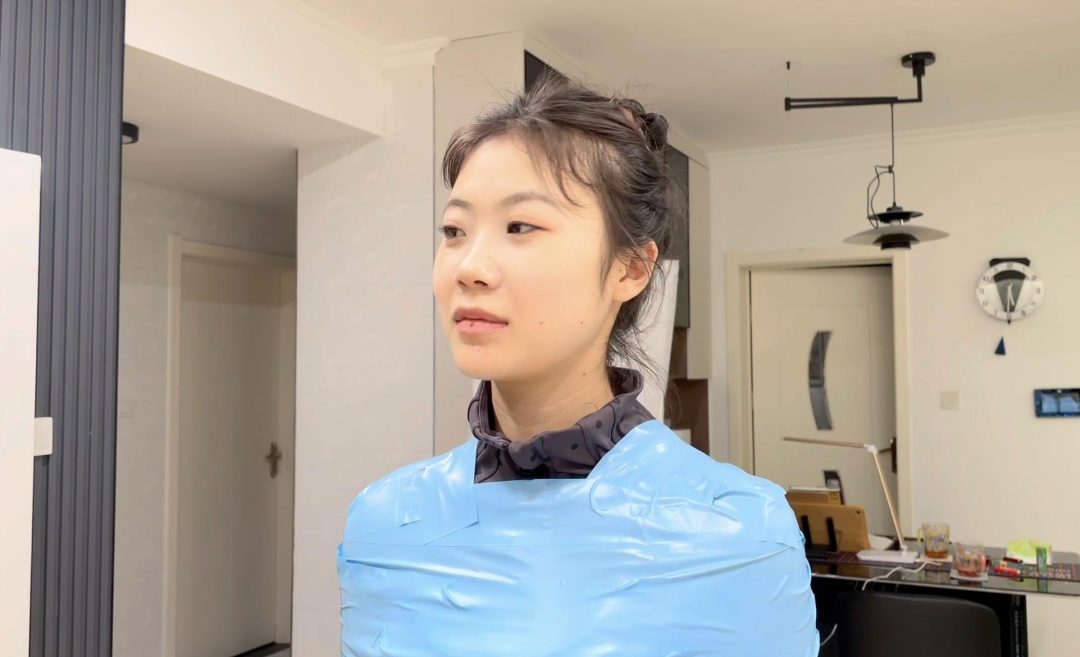 【缚艺录】【小樱】海洋蓝胶带的全包+双重封嘴-2