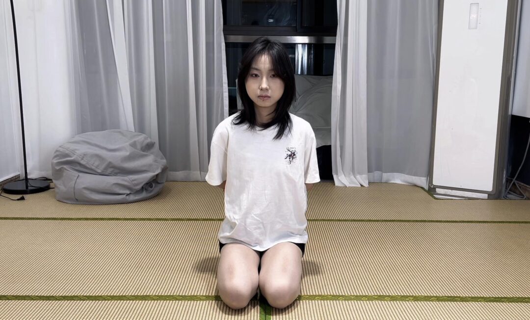 【缚艺录】【小媛】绳子驷马+胶带封嘴~-1