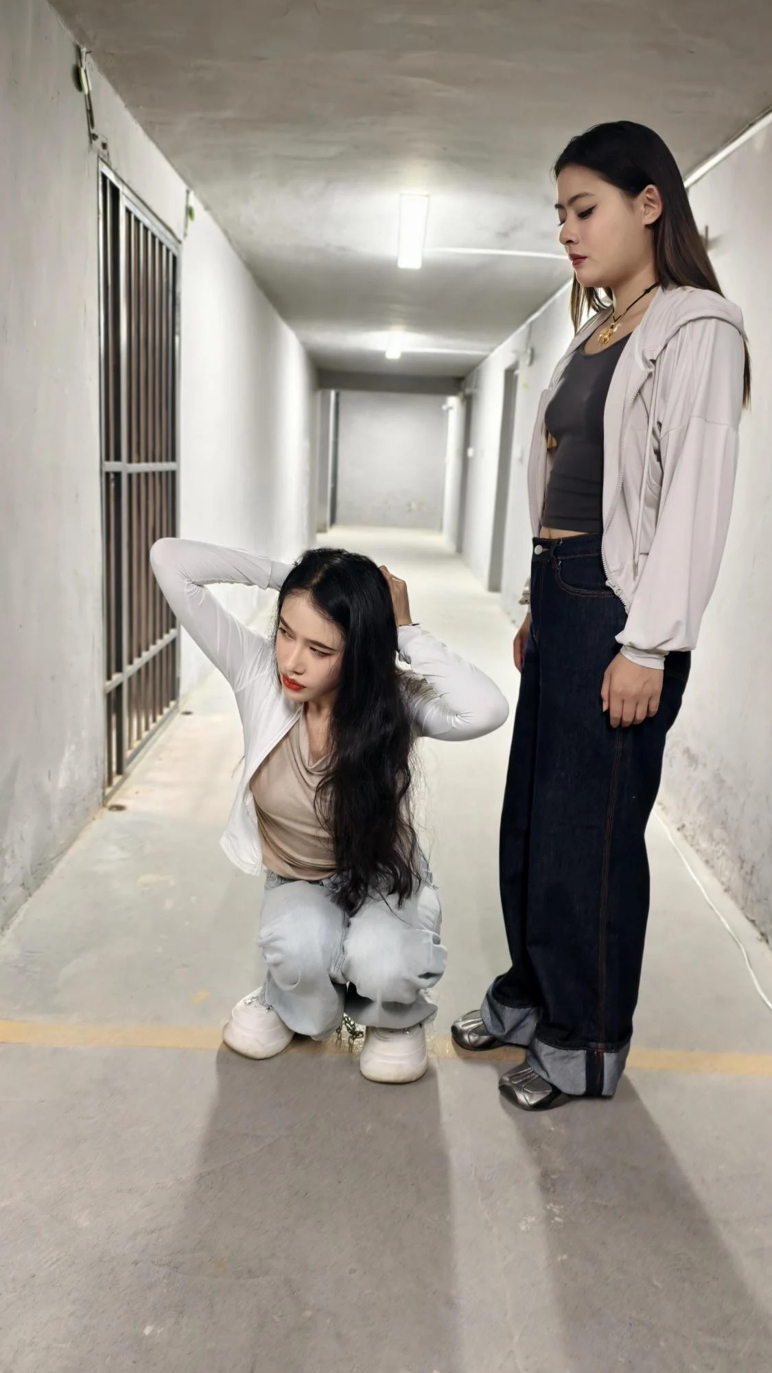 【编号她工作室】刘雅熙监狱主题体验记 刘雅熙是一位资深的绳艺紧缚爱好者，也是圈内非常有知名度的一名模特演员，这次是通过同好介绍去石城一家监狱女囚主题工作室进行探店体验。-3