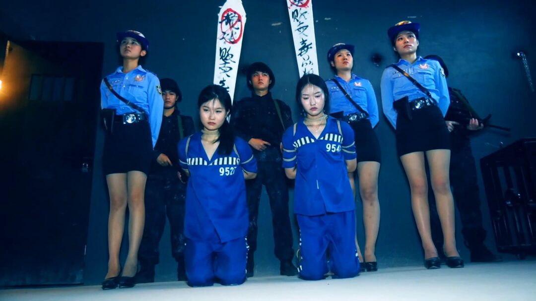 定拍转公映《毒蝎林潇琦末日》 第四集 毒蝎林潇琦和同伙被判死刑立即执行砸死镣五花大绑押赴刑场执行枪决-8