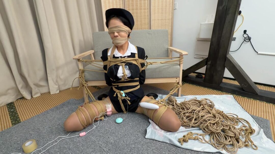 【紧缚实验室】【第五期】【雅熙】被玩具裹挟且无法动弹的美女搜查官！真正的紧缚是一动也不能动！-5