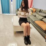 美女茜茜OL制服裙装短靴紧缚体验&金属禁锢