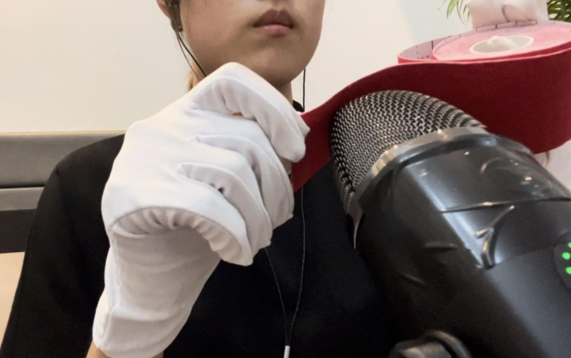 【小贺】【招模特】新模小贺，有点像老港片的明星，捆绑+ASMR体验~-5