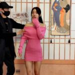 杨若琳初次体验绳艺