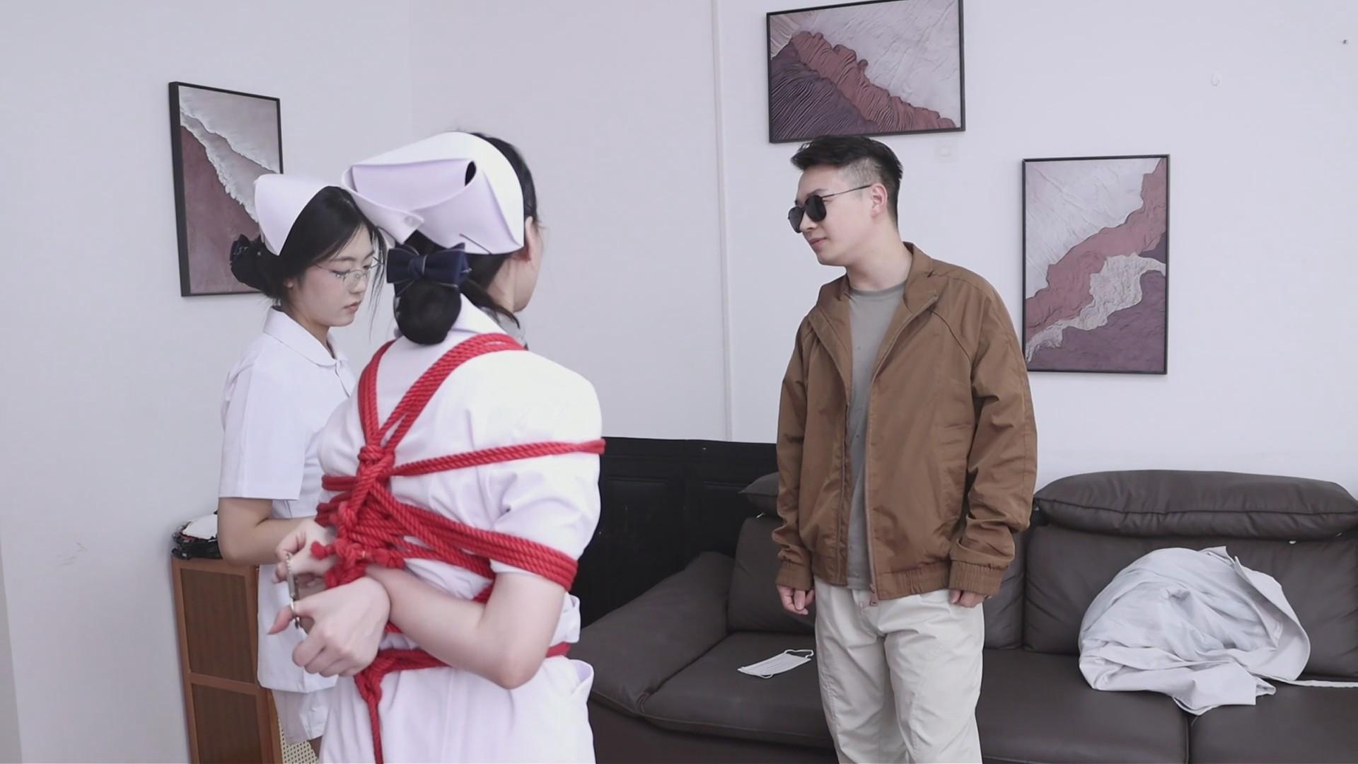 【双人佳作】【得意客定拍】《你再看看你后面呢【中】》雇佣兵青蓝被算计落入陷阱，胯下连缚是不是说明你俩关系很好啊？-3