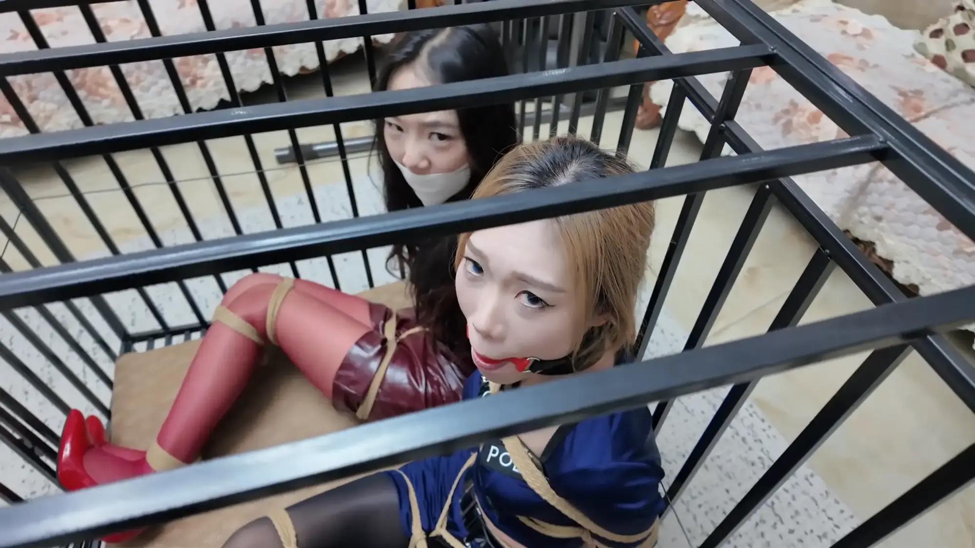 完蛋！我把美女捆绑了？——疯狂报复！BD三姐妹的惊险意外！-13