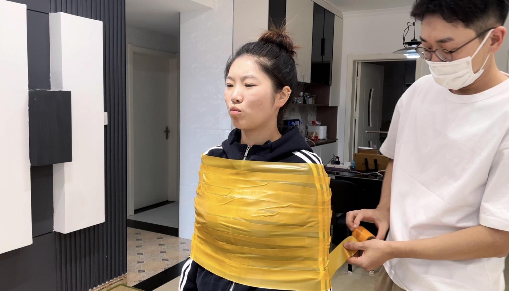 【缚艺录】【小河】橙色胶带的全包-2
